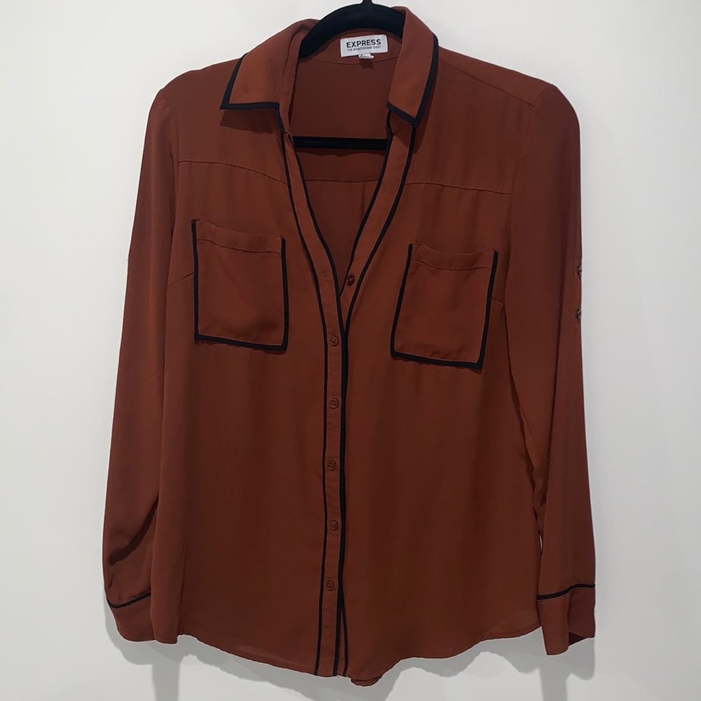 EXPRESS: Button down shirt / Size M